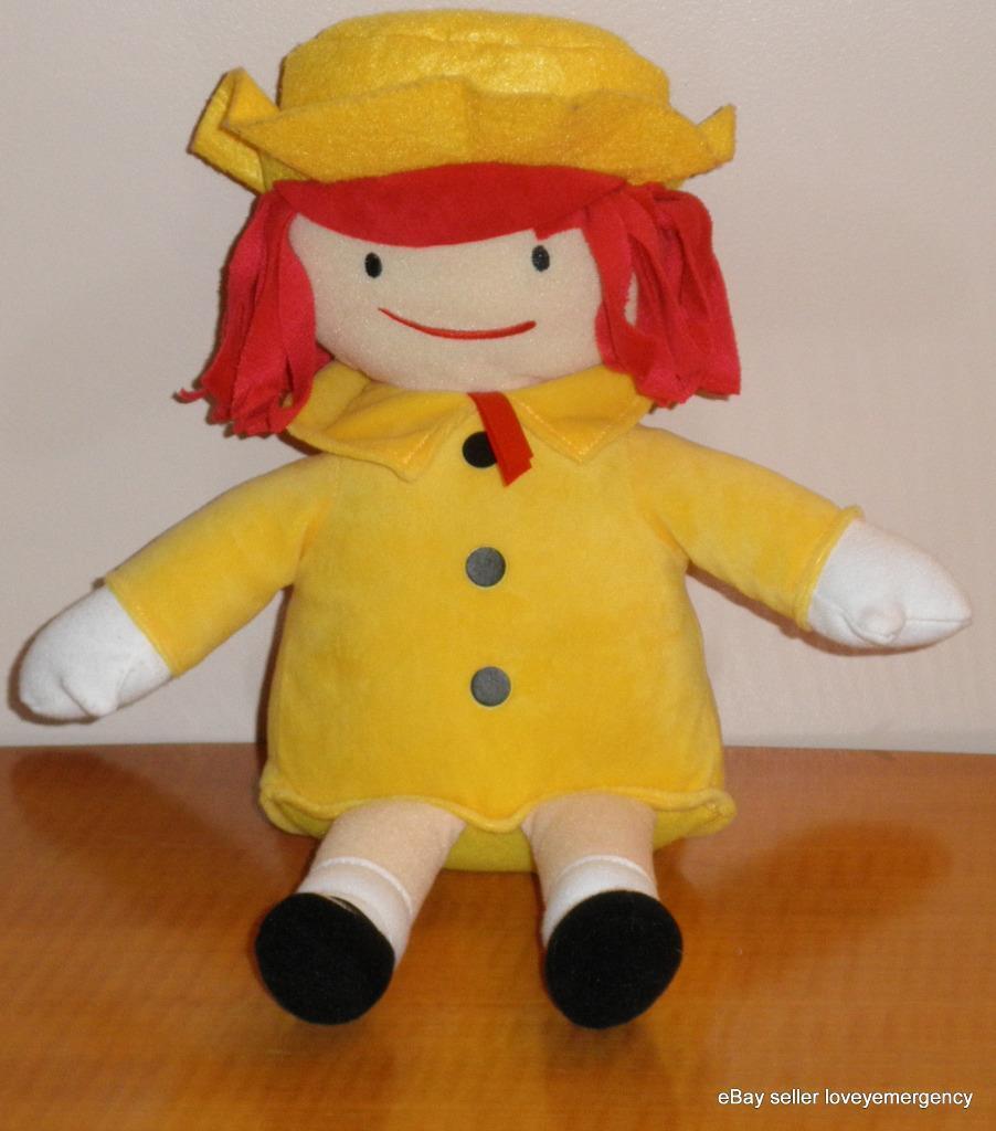 Kohls Cares 2016 Madeline 13" Doll Yellow Red Black Plush Toy