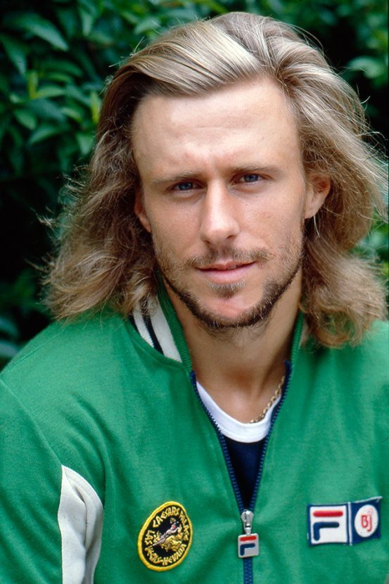 FILA Settanta Wimbledon Tennis Tuta Maglia Bjorn