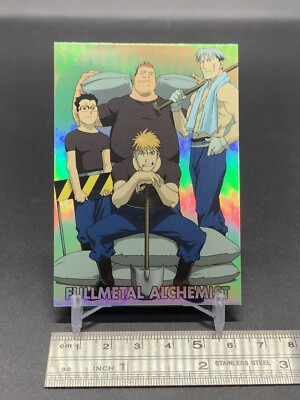 Havoc Fuery Breda Falman SP7 Full Metal Alchemist Prism Holo Card