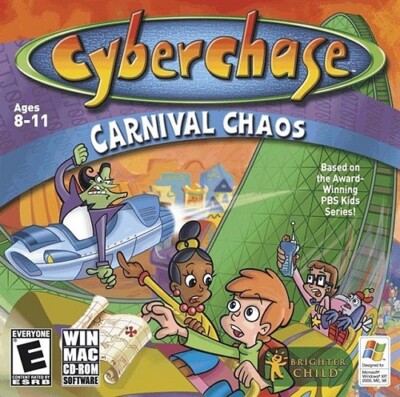 Cyberchase Carnival Chaos (Ages 8-11) (CD, 2006) for Win/Mac - NEW