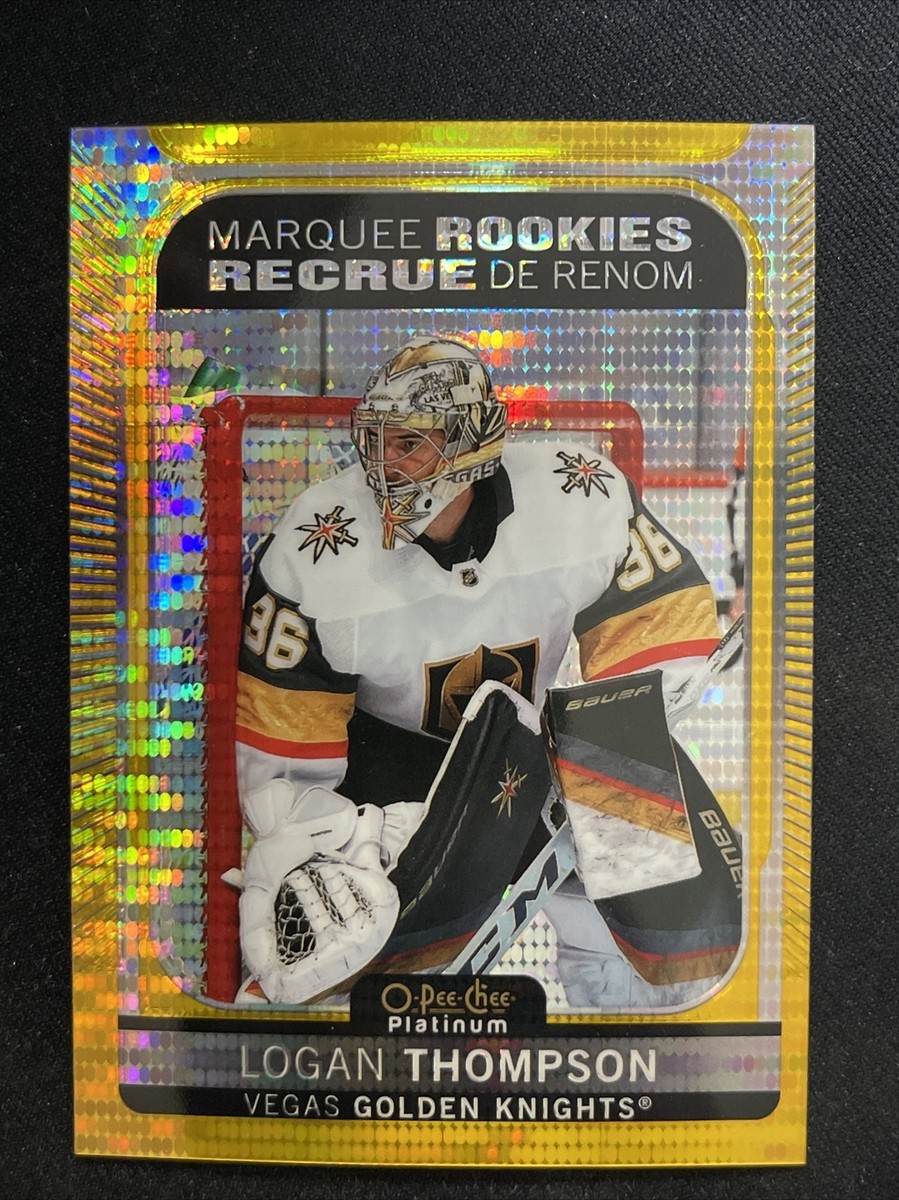 21-22 UD O-Pee-Chee Platinum Marquee Rookie Seismic Gold 239 Logan