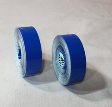 Lot of 2 Vintage Gloss Blue Dymo Labeling Tape Roll 1/2" x 144" New Old Stock