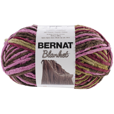 Bernat Blanket Big Ball Yarn-Plum Chutney (Pack of Skein)
