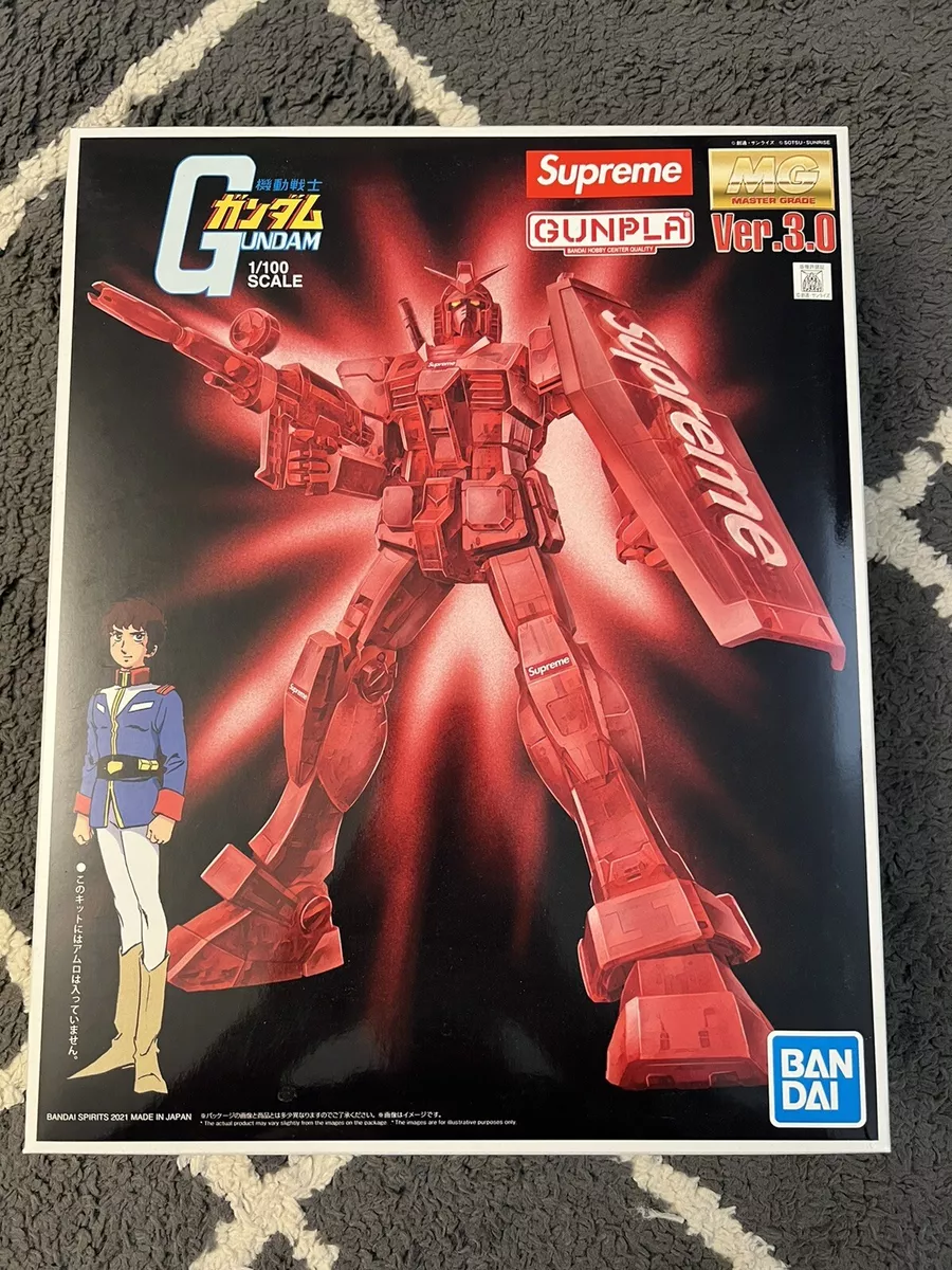 MG 1/100 RX-78-2 Supreme GUNDAM RED Ver.3.0 Bandai Gunpla Model