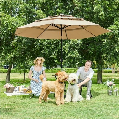 10ft offset cantilever patio umbrella 10 Feet Offset Hanging Umbrella Base Patio Cantilever Umbrella