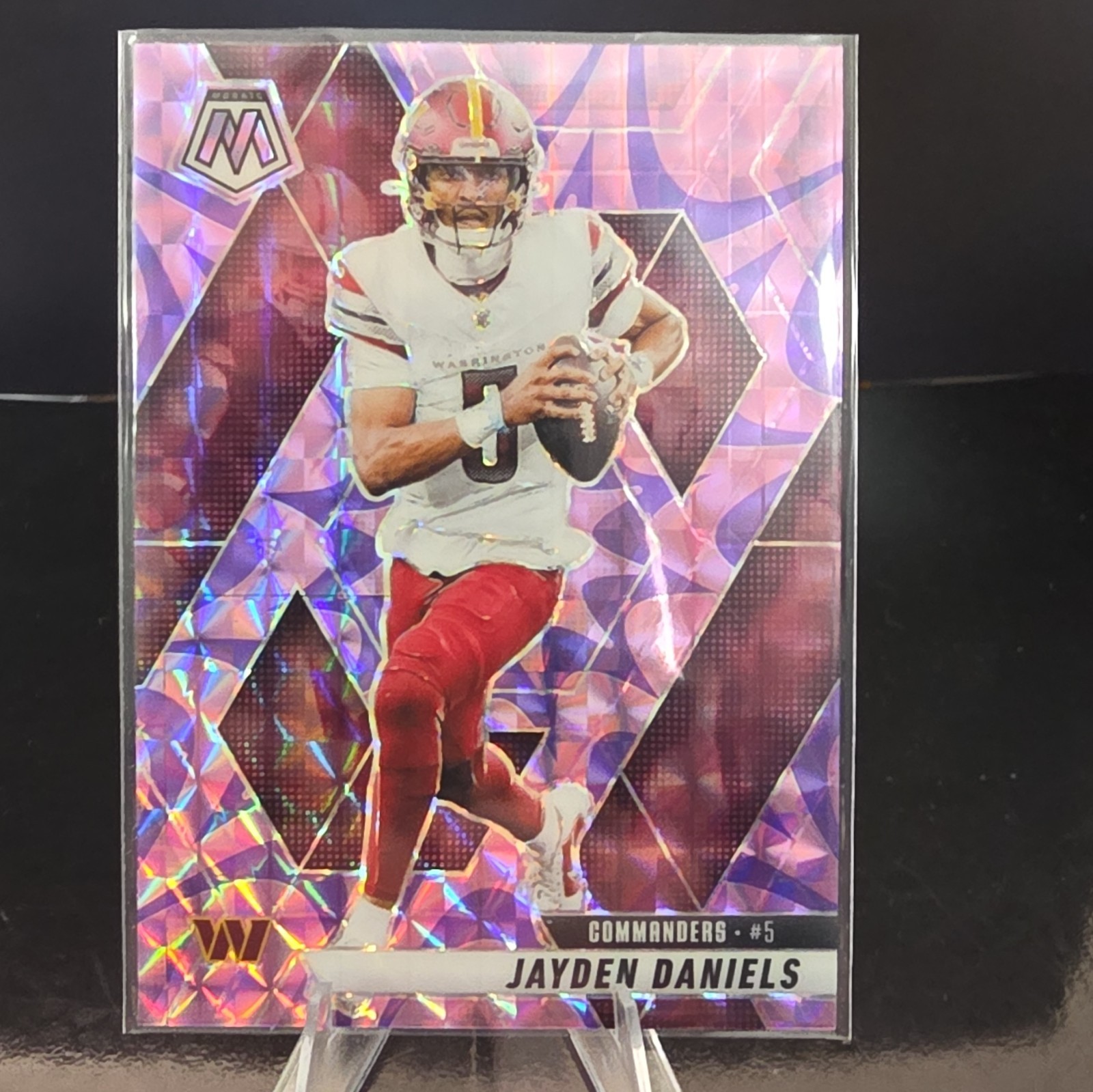 Panini 2025 Mosaic Football Jayden Daniels #232 Mosaic Prizm
