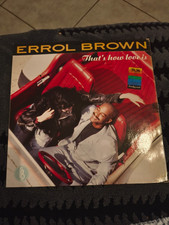 Errol Brown – That's How Love Is. LP SOUL FUNK. VG++