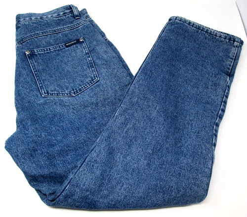 Woolrich Fleece Lined Denim Jeans Womens Size 10 Warm Winter Work Wear