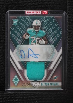 2023 Panini Phoenix RPS Rookie Jersey 20/299 De'Von Achane #RAJ-DA Auto RC v9t
