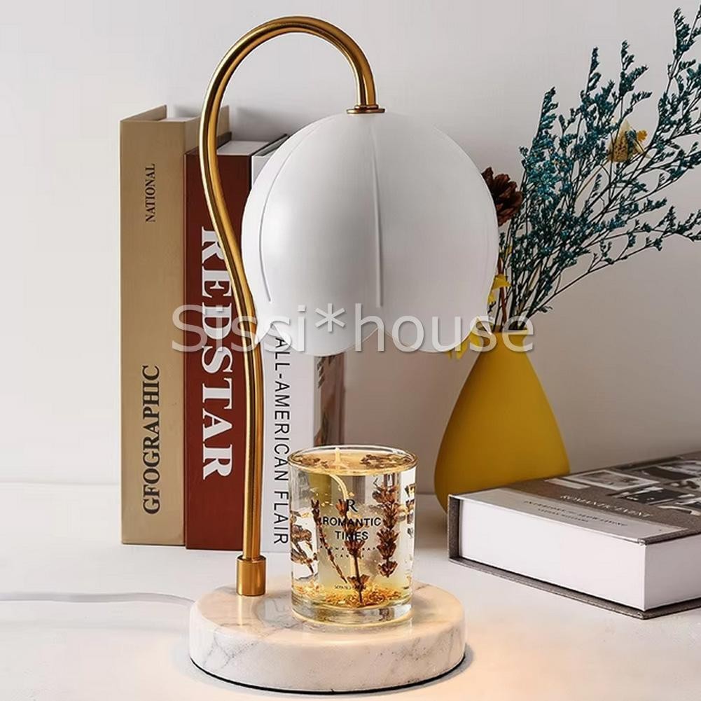 Dimmable Electric Candle Warmer Lamp Melting Wax Light with 2x 50W GU10 Bulb — image 3