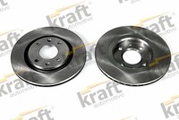 2X Kraft Automotive 6045920 Bremsscheibe FüR CitroËN Peugeot