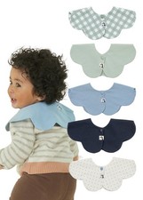 360 Rotate Baby Bibs Set Soft Absorbent Bandana Drooling Boys Girls Essential