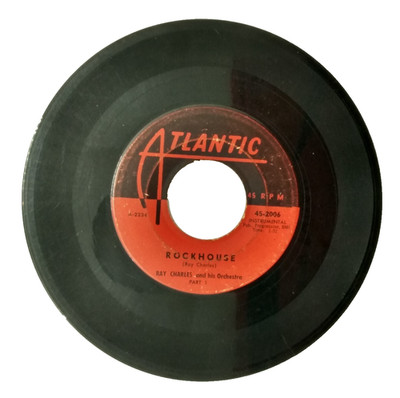 Ray Charles - Rockhouse Pt. 1 & 2 - Rhythm & Blues, Jazz - 45 RPM Record Single