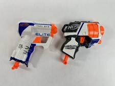Nerf N-Strike Elite Triad EX-3  Micro Shots Blaster Lot White