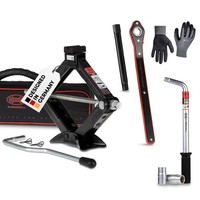 Heyner® Wagenheber 1,5 T Traglast Scherenwagenheber Set, TÜV, 104-380Mm