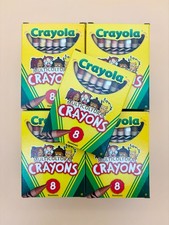 Crayola Multicultural Crayons 8 Count Vintage 1990s NOS Sealed Lot of 21 Boxes