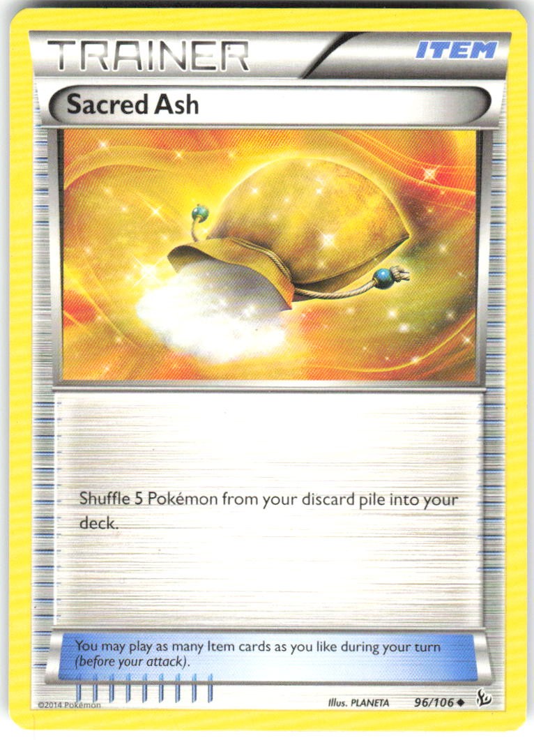Sacred Ash 96/106 Flashfire Pokemon MP