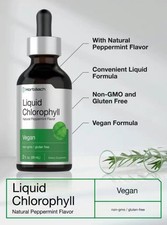 Horb ach Liquid Chlorophyll Drops  2 oz  Vegan, Non-GMO, and Gluten Free
