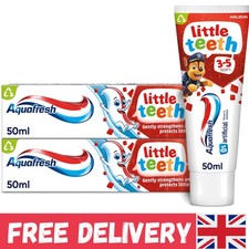 75ml Pack of Little Teeth Kids Toothpaste - Naturally Derived & Effective Care