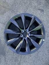 OEM 16-20 TESLA MODEL X WHEEL 22" RIM FRONT  22X9.0J 1027246-00-F