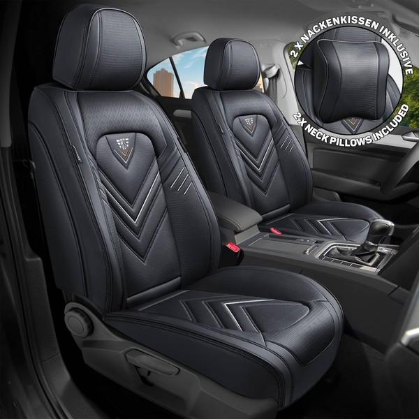 SchonbezüGe SitzbezÜGe FüR Peugeot Bipper Tepee Bj 2008-14 In Schwarz SL3-image