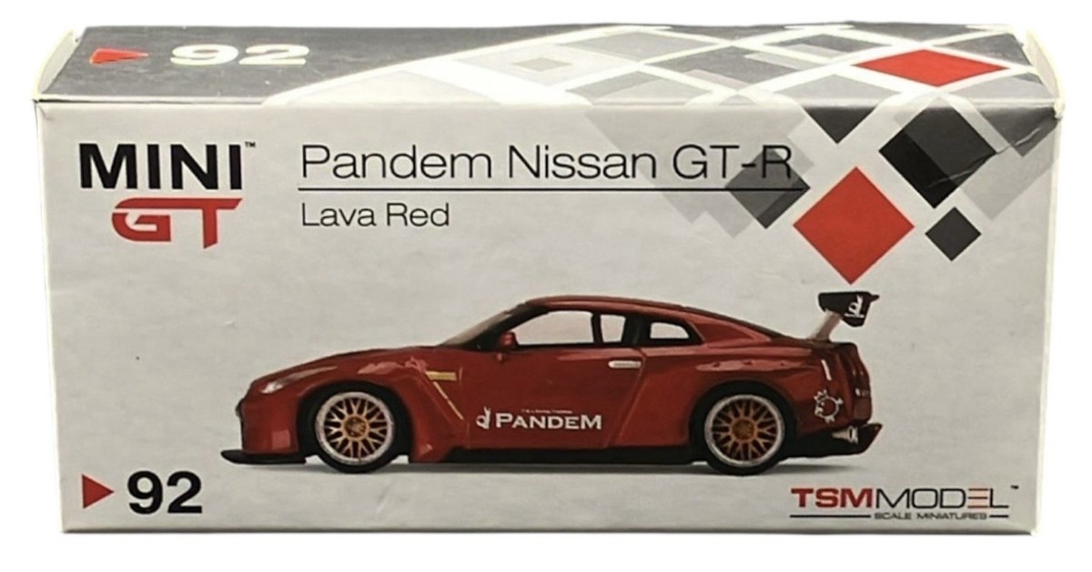 ミニカー minigt Pandem Nissan GT-R Lava Red Mini GT 1:64 Nissan GT-R R34 Tommykaira R-z Red #543 | eBay