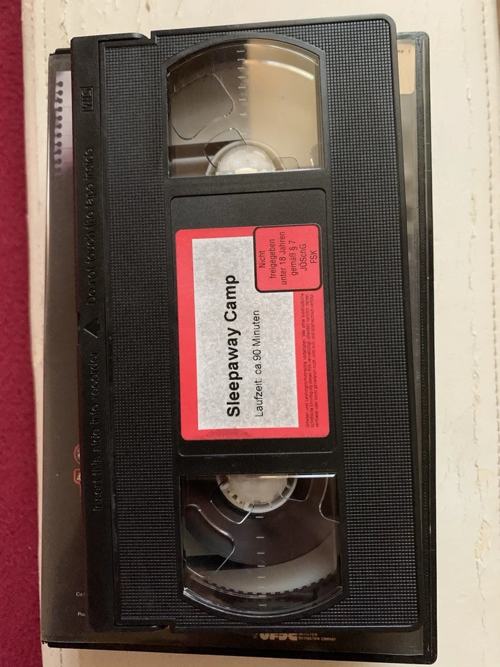 VHS CAMP DES GRAUENS - SLEEPAWAY CAMP / BLUTIGER SOMMER DEUTSCH UNCUT SELTEN - Bild 2 von 4