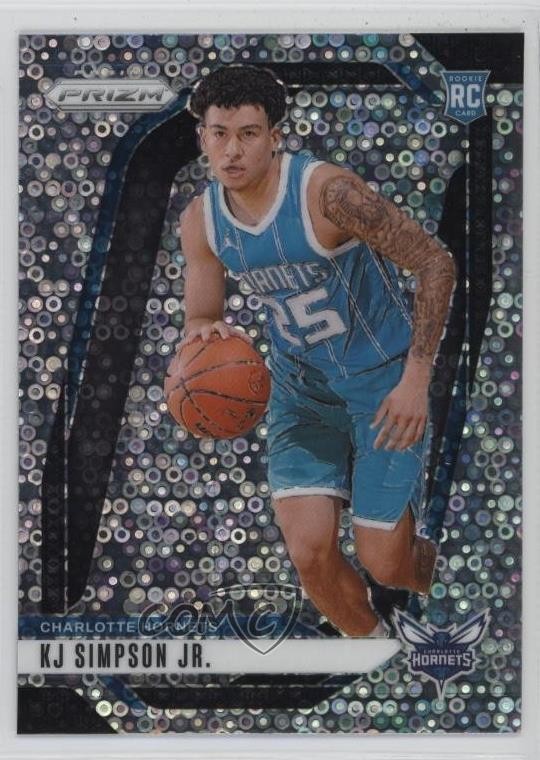 2024-25 Panini Prizm Fast Break Prizm KJ Simpson Jr #247 1o2