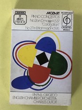 Mozart Piano Concertos No 26 27 Cassette Tape Harvey  s 1981