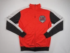 Chicago Bulls Jacket Mens Large Red NBA Basketball UNK Full Zip Sports Adult