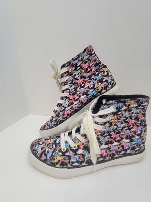 Lisa Frank Markie Unicorn Colorful High Top Sneakers Shoes ~ Clean Women s SZ8