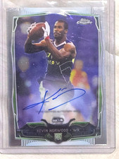 KEVIN NORWOOD 2014 Topps Chrome Rookie Auto Autograph #142 