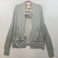 Lululemon Sweater Womens Medium Gray Wrap It Up Cardigan Savasana Wool Hooded