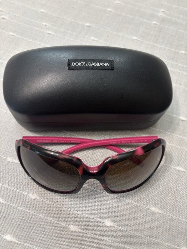 Women’s Dolce & Gabbana Sunglasses Pink And Tortoise Shell Frames Brown ...