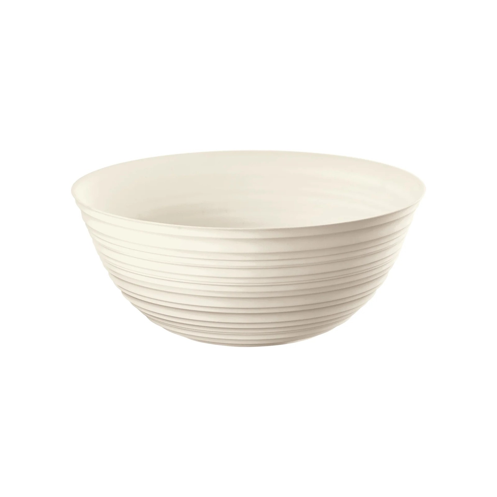 GUZZINI Tierra Ciotola Insalatiera XL 30cm Plastica Bianco Latte
