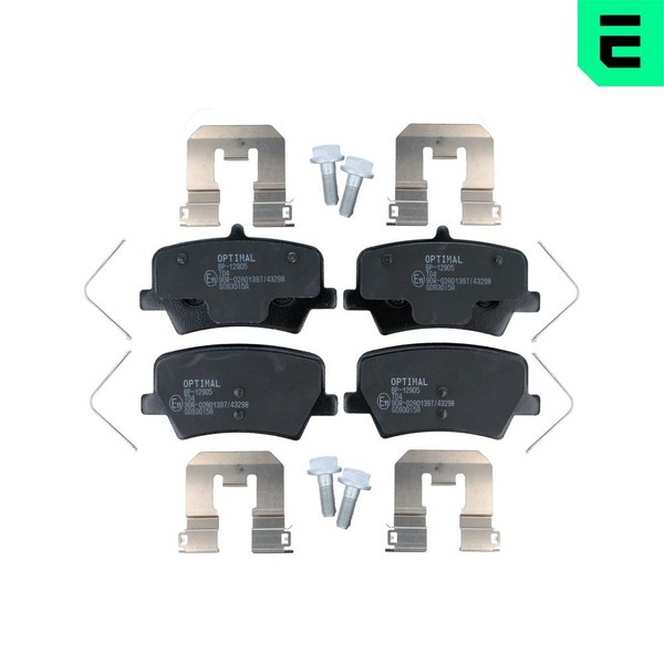 Optimal Bremsbelagsatz BremsklöTze Hinterachse FüR Volvo XC40 536-image
