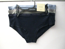 Calvin Klein women's Hipster cotton stretch panties Medium 3 pair