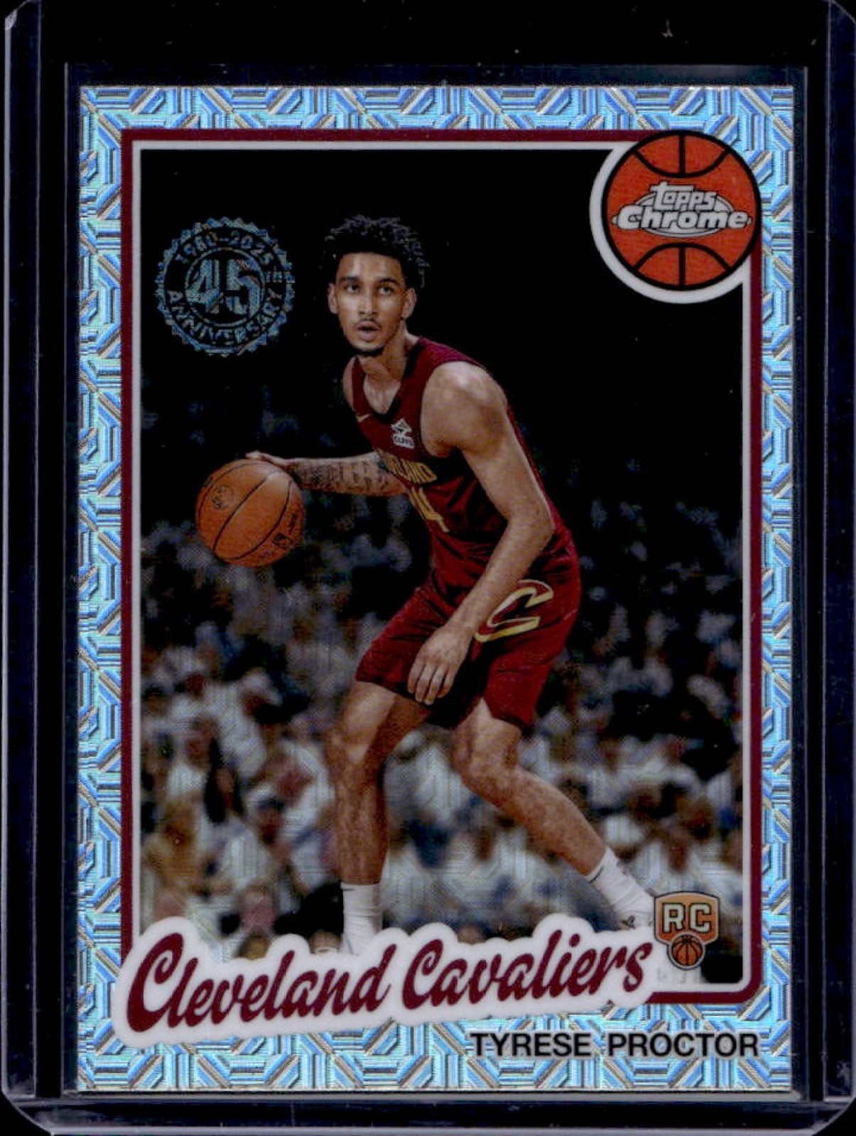 2025-26 Topps Tyrese Proctor 1980-81 Chrome RC Mojo Refractor #TC-TP Cavaliers