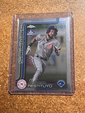 2025 Topps Chrome Pro Debut Baseball # PDC-37 Bladimir Restituyo