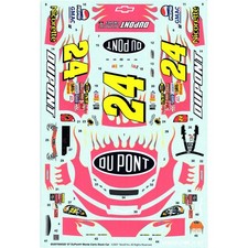 Revell 2007 Jeff Gordon 24 DuPont Monte Carlo Stock Car Decal Sheet 85207500320
