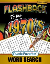 Flashback to the 1970s Word Search: 70's Puzzles &
