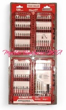 Milwaukee SHOCKWAVE 120pcs Impact Bit Set Hex Torx Titanium PACKOUT System 230 
