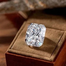 Certified VVS1 3 CT Radiant Cut Lab Grown Loose CVD Diamond D Color Clarity
