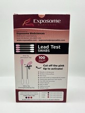 Lead Test Kit - 100 Lead Test Swabs, Instant Lead Test, 30 Second Quick Result