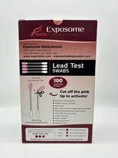 Lead Test Kit - 100 Lead Test Swabs, Instant Lead Test, 30 Second Quick Result