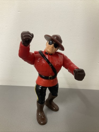 WWE THE MOUNTIE HASBRO WRESTLING ACTION FIGURE WWF...