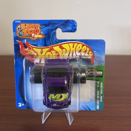 2004 Hot Wheels Short Card First Edition #78 Fatbax Toyota Supra - Bild 1 von 4