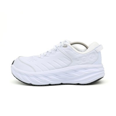 Hoka One Damen Bondi SR Wide Schuhe EU 42 Weiß 1129351 Low Top