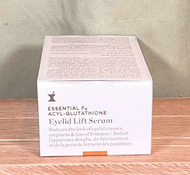 Nuevo en caja Suero de elevación de párpados Perricone MD Essential Fx 0,5 fl oz/15 ml con gotero Foto 2 de 3