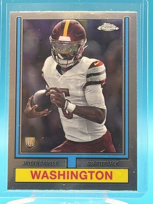 2024 Topps Chrome - 1974 Topps Football Jayden Daniels #74TF-2 (RC)
